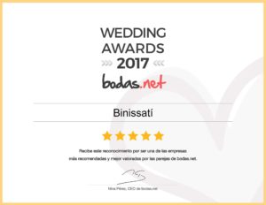 Premio 2017 Finca Binissati